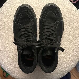 Vans Black High-Top Sneakers